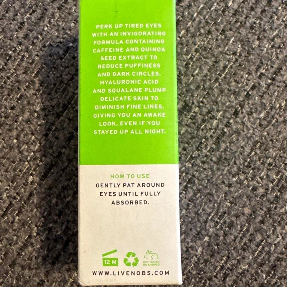 No B.S. Caffeine Eye Cream 15ml